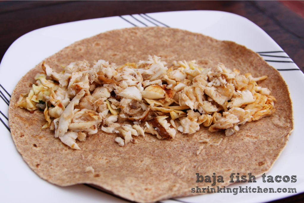 Baja Fish Tacos with ChipotleLime Slaw Shrinking Kitchen